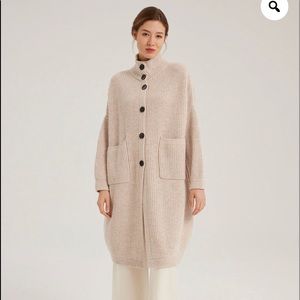 Nap Lounge Wear - Box Cut Oversized Cardigan NWT (see sizing pic)